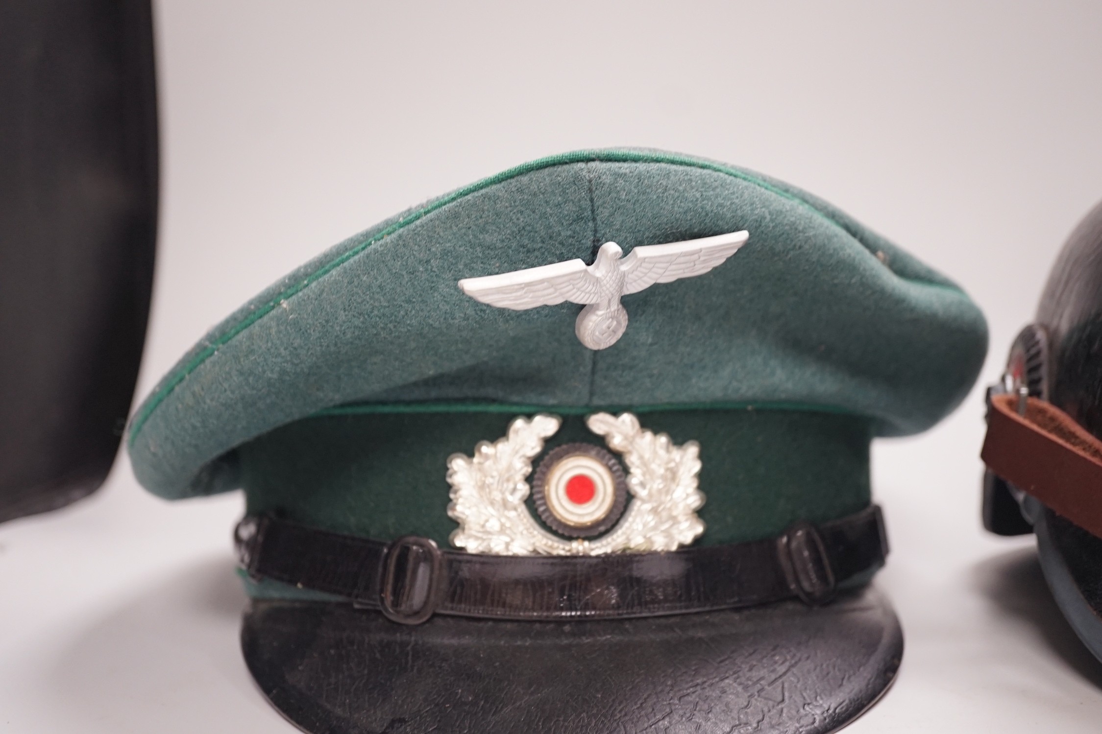 Two German style military hats